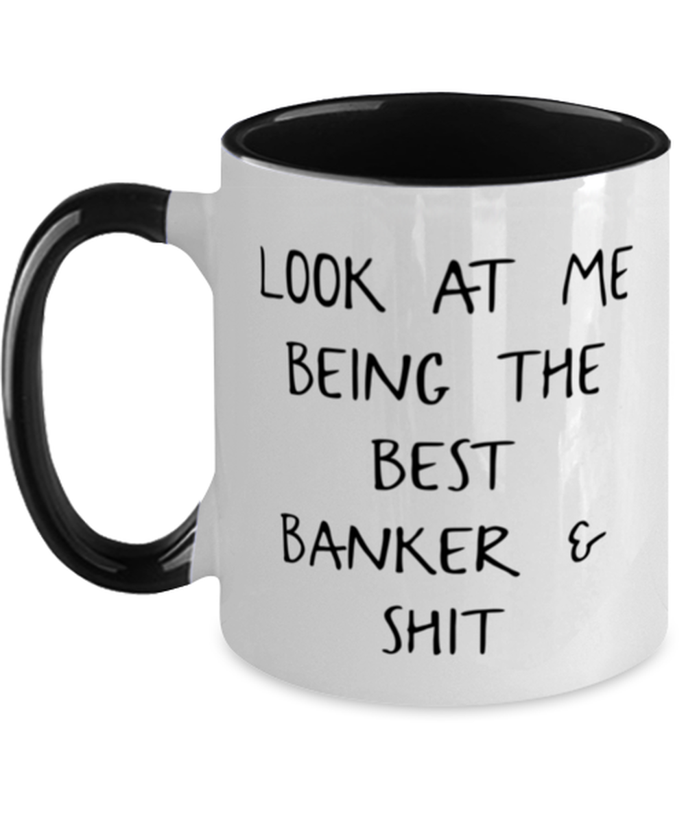 Banker Coffee Mug Ceramic Cup