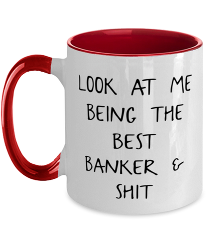 Banker Coffee Mug Ceramic Cup