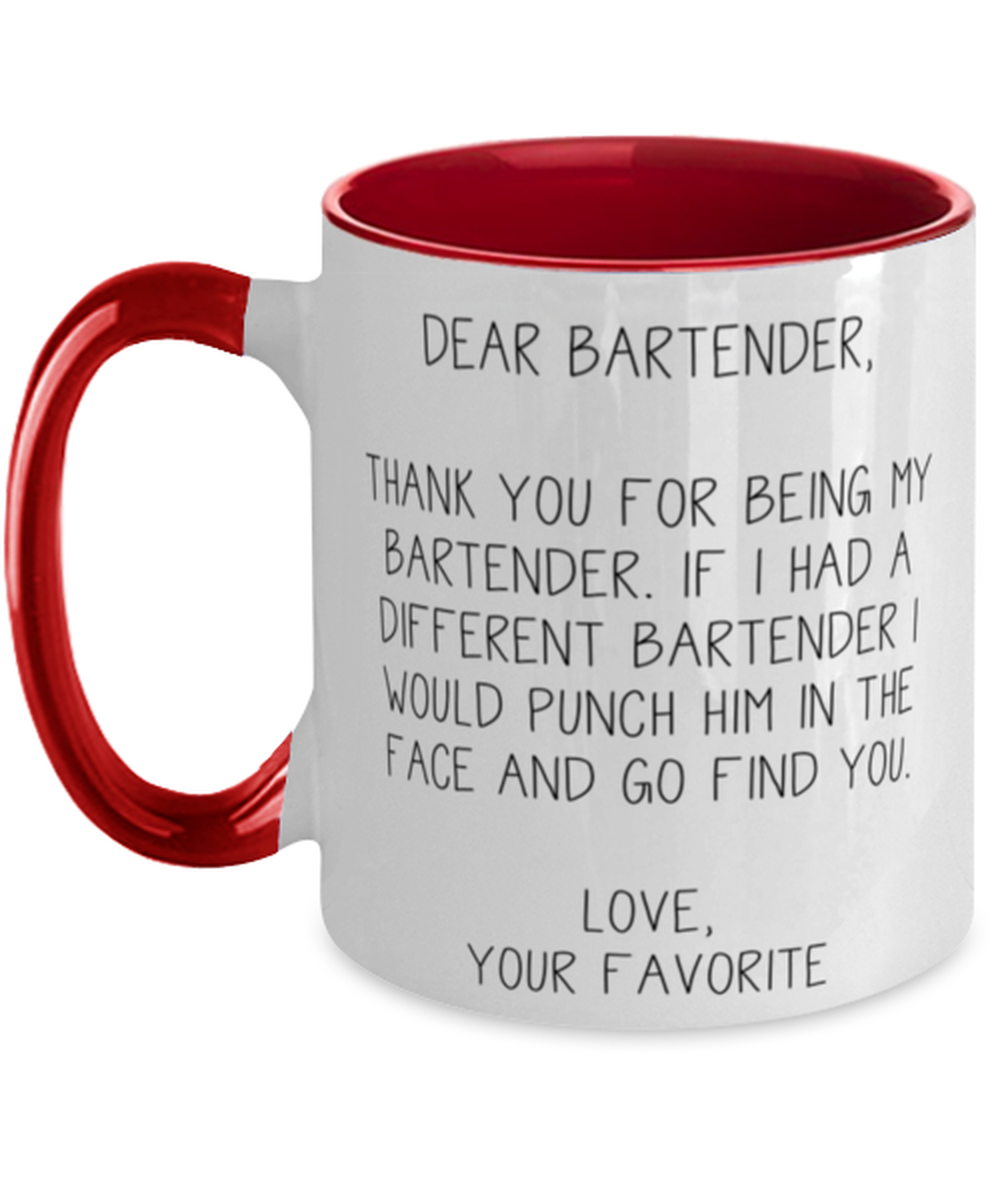 Bartender Coffee Mug Ceramic Cup