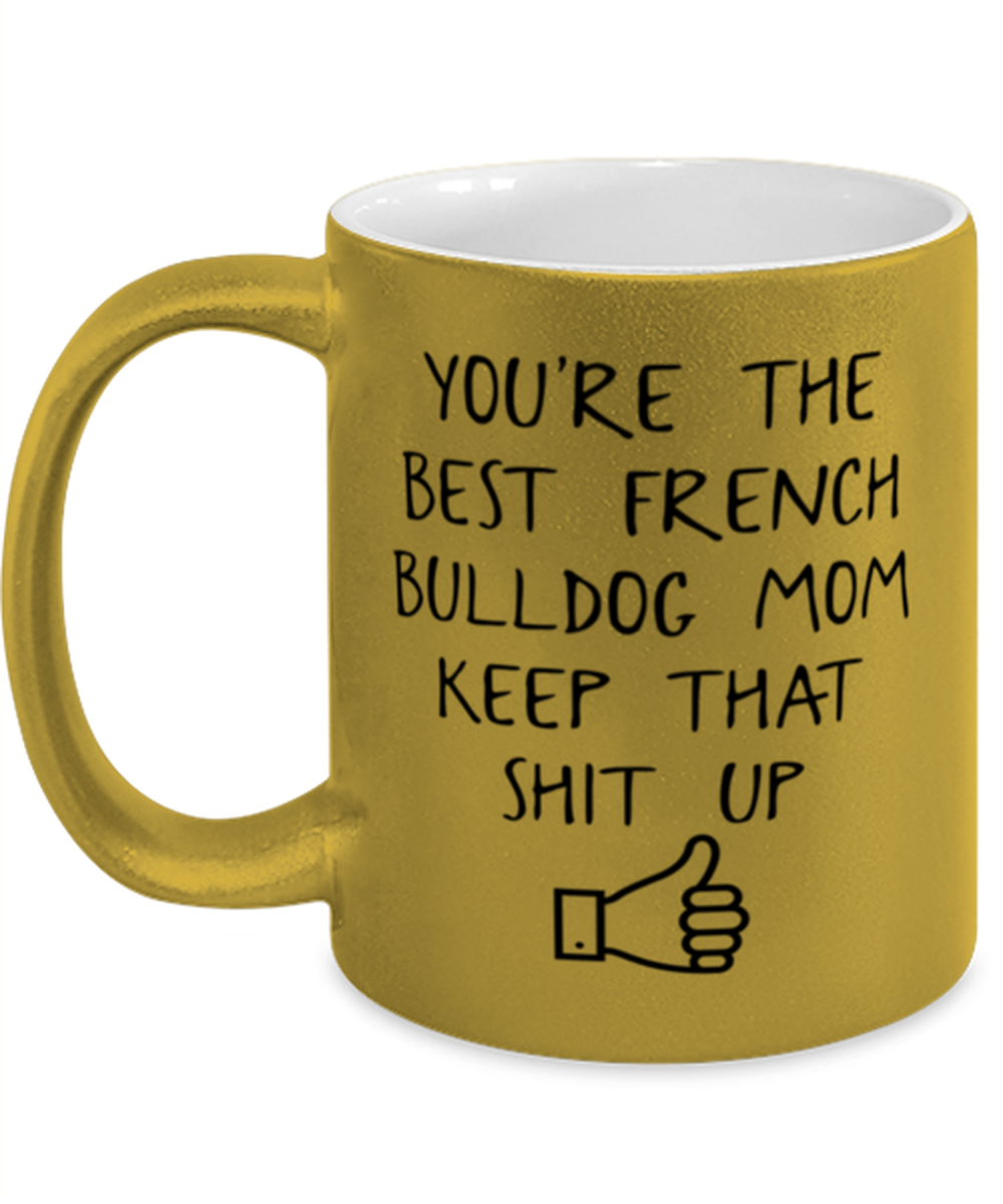 French Bulldog Mom Coffee Mug Ceramic Cup