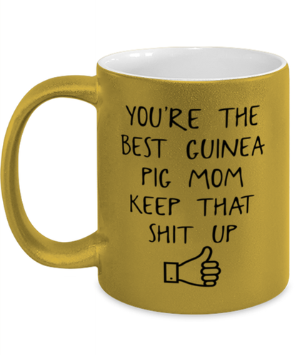 Guinea Pig Mom Coffee Mug Ceramic Cup