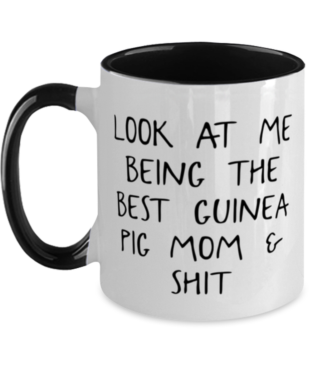 Guinea Pig Mom Coffee Mug Ceramic Cup
