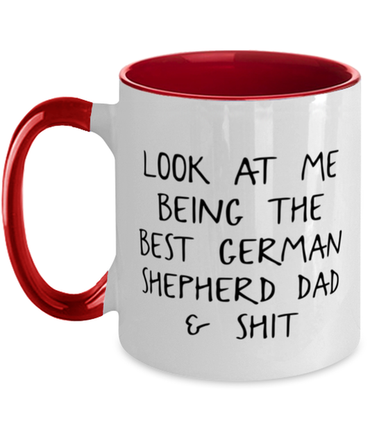 German Shepherd Dad Coffee Mug Ceramic Cup