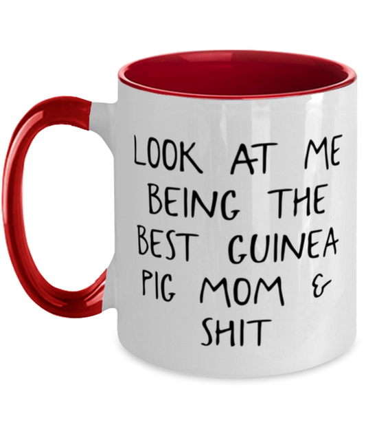 Guinea Pig Mom Coffee Mug Ceramic Cup