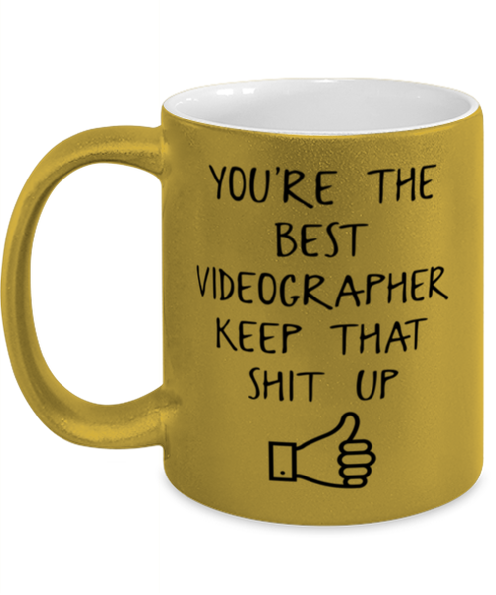 Videographer Coffee Mug Ceramic Cup