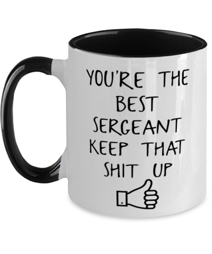 Sergeant Coffee Mug Ceramic Cup