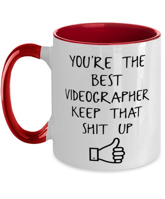 Videographer Coffee Mug Ceramic Cup