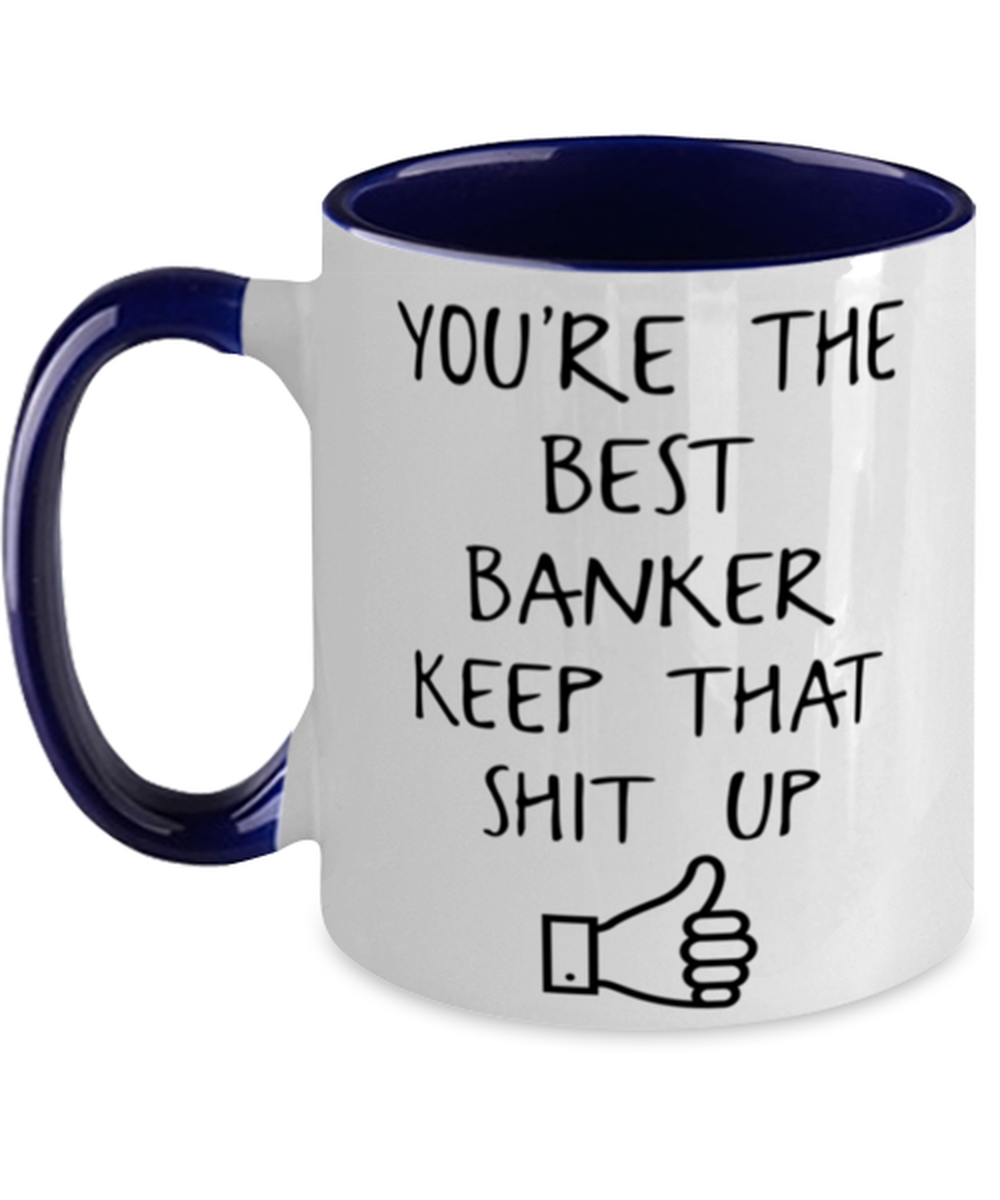 Banker Coffee Mug Ceramic Cup