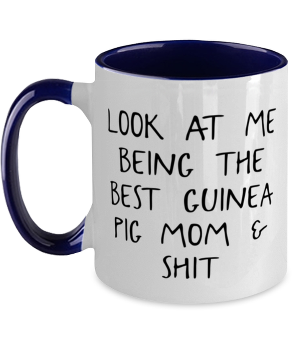 Guinea Pig Mom Coffee Mug Ceramic Cup
