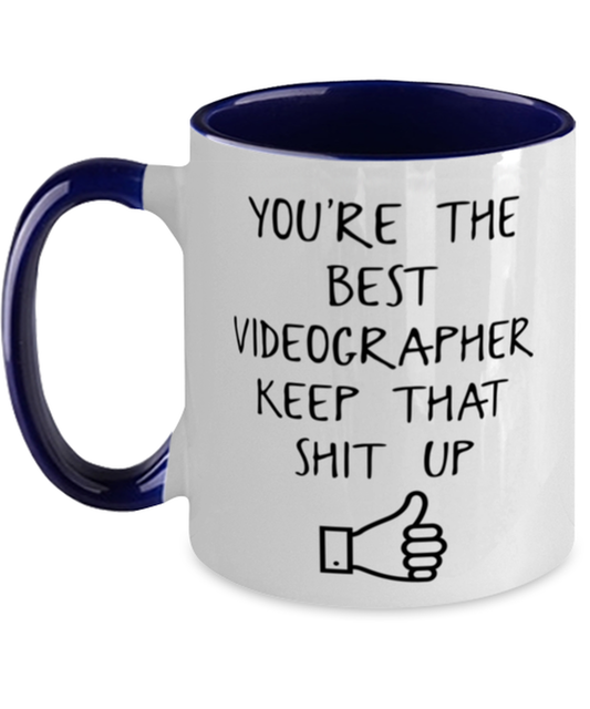 Videographer Coffee Mug Ceramic Cup