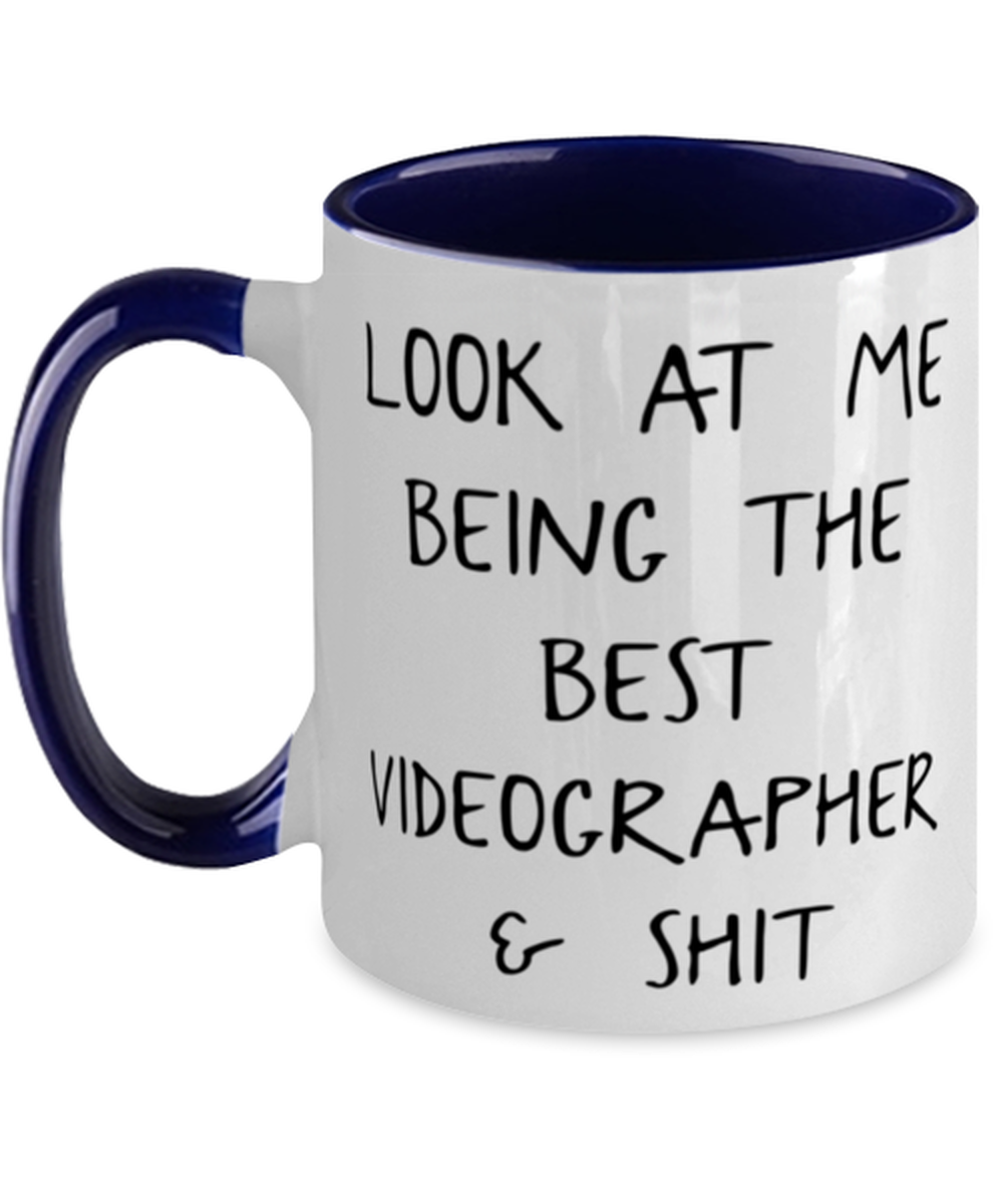 Videographer Coffee Mug Ceramic Cup