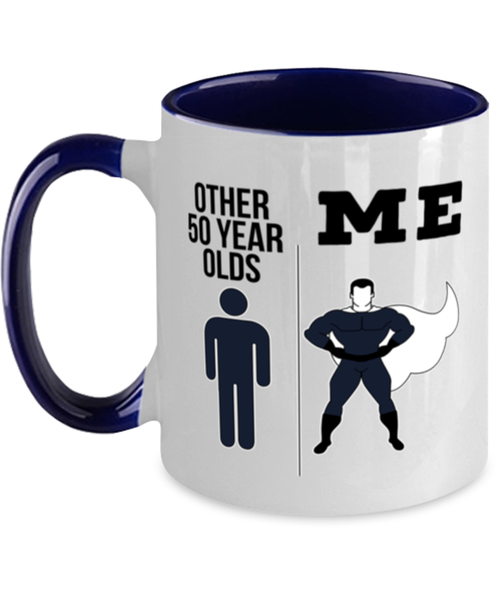 50th Birthday Coffee Mug Ceramic Cup
