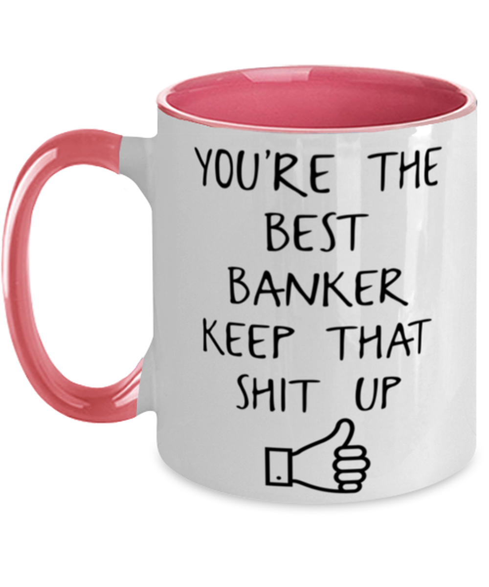 Banker Coffee Mug Ceramic Cup