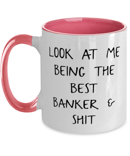 Banker Coffee Mug Ceramic Cup