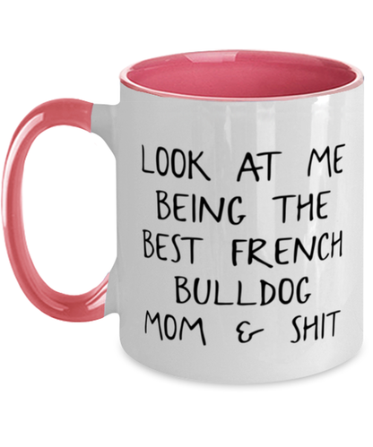 French Bulldog Mom Coffee Mug Ceramic Cup