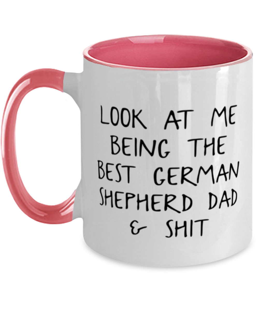 German Shepherd Dad Coffee Mug Ceramic Cup