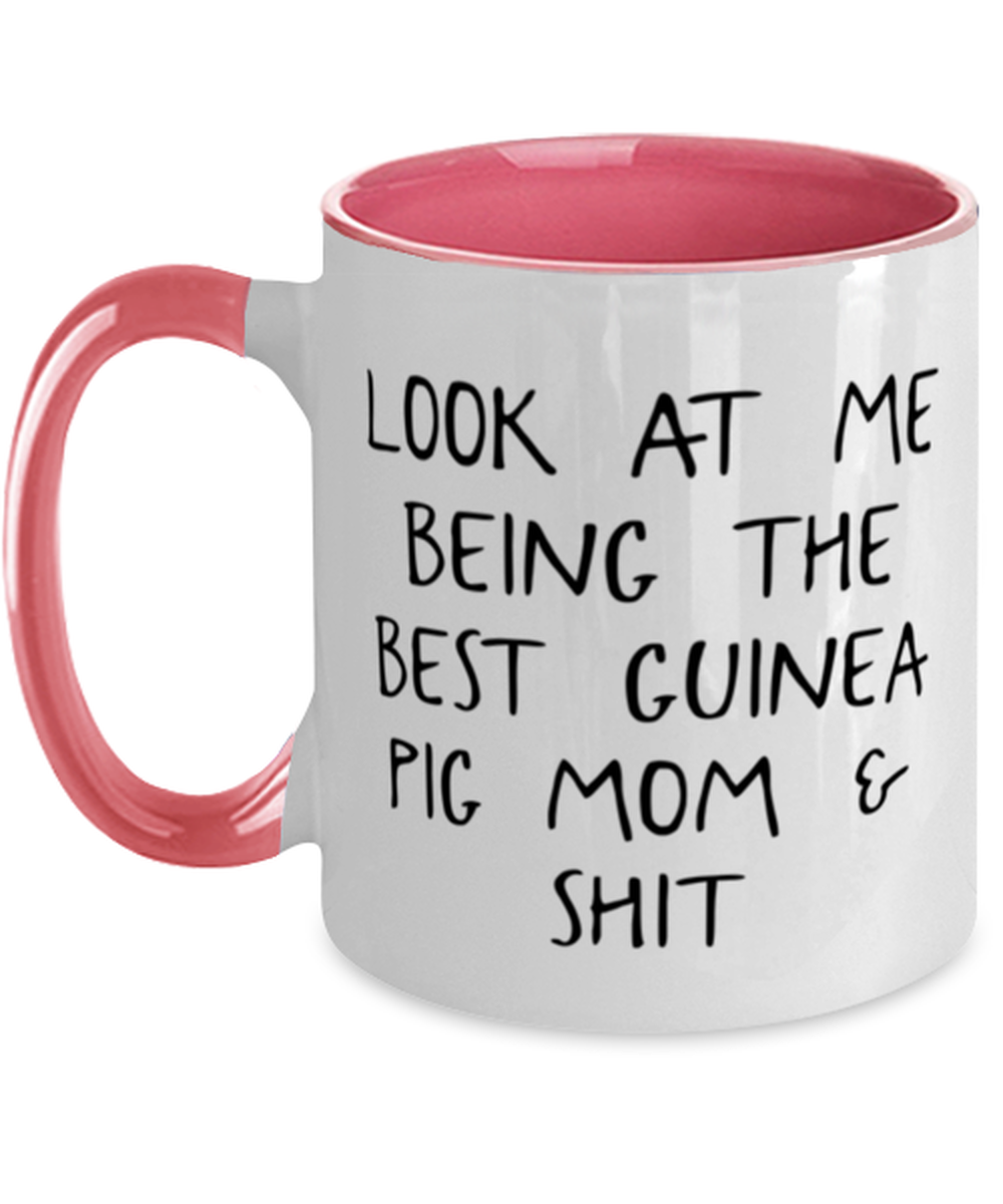 Guinea Pig Mom Coffee Mug Ceramic Cup