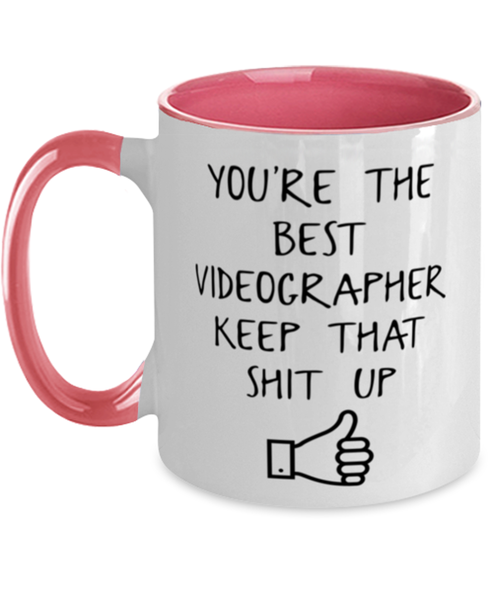 Videographer Coffee Mug Ceramic Cup