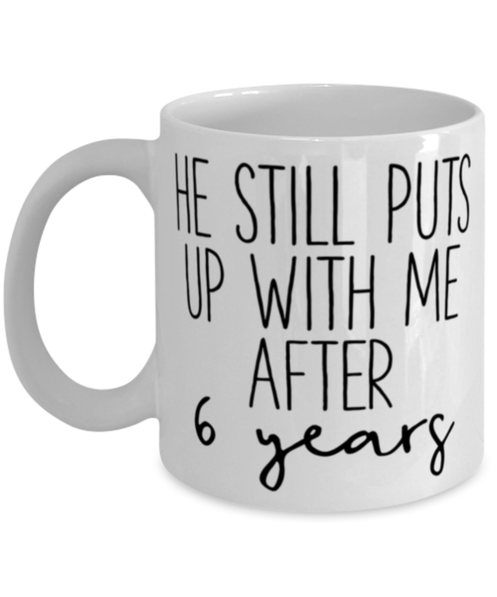 6th Anniversary Wife Coffee Mug Ceramic Cup