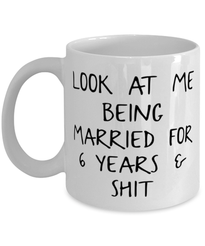 6th Anniversary Coffee Mug Ceramic Cup