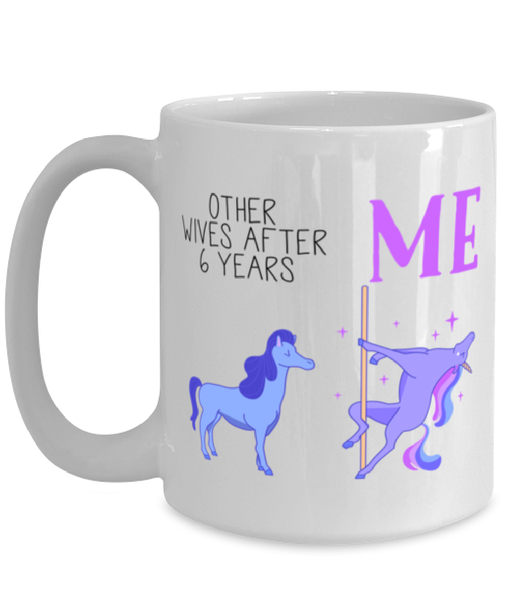 6th Anniversary Wife Coffee Mug Ceramic Cup