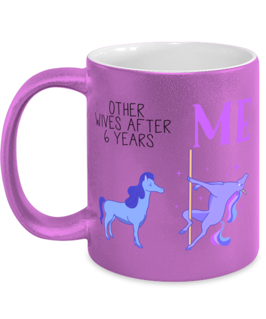 6th Anniversary Wife Coffee Mug Ceramic Cup