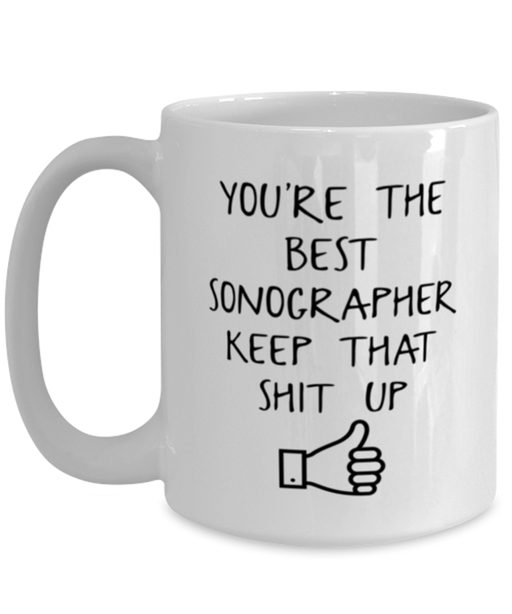 Sonographer Coffee Mug Ceramic Cup