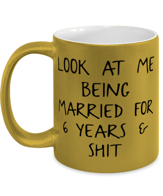 6th Anniversary Coffee Mug Ceramic Cup