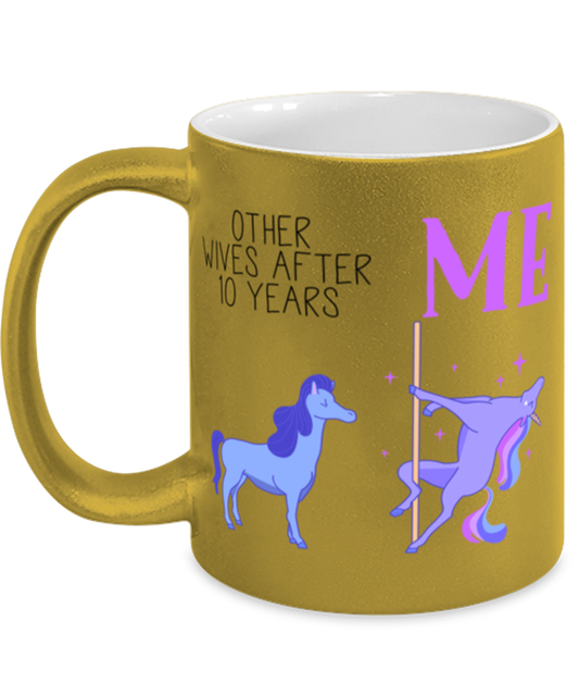 10th Anniversary Wife Coffee Mug Ceramic Cup