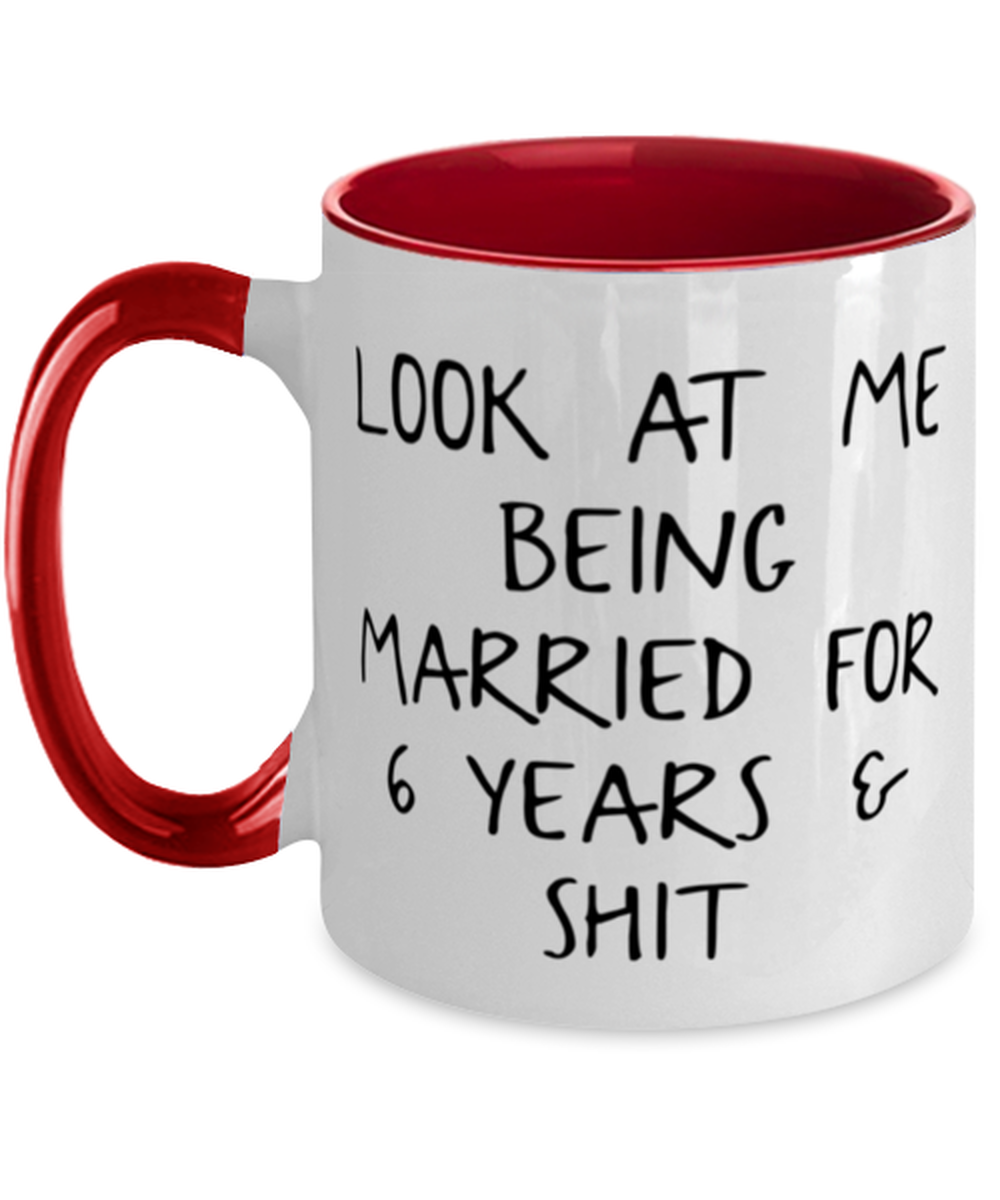 6th Anniversary Coffee Mug Ceramic Cup