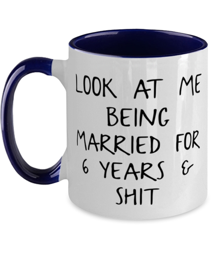 6th Anniversary Coffee Mug Ceramic Cup