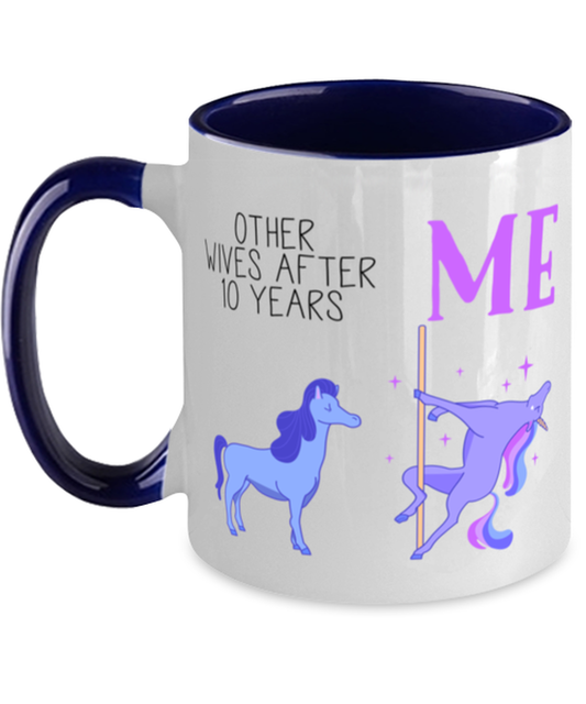 10th Anniversary Wife Coffee Mug Ceramic Cup