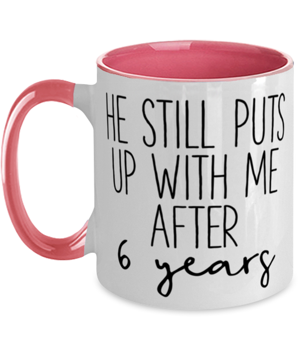 6th Anniversary Wife Coffee Mug Ceramic Cup