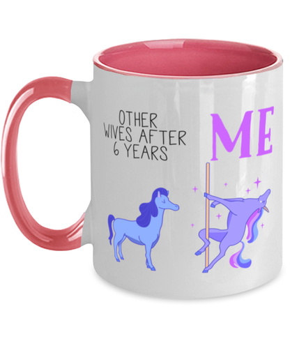 6th Anniversary Wife Coffee Mug Ceramic Cup