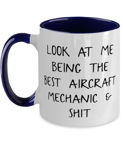 Aircraft Mechanic Coffee Mug Ceramic Cup