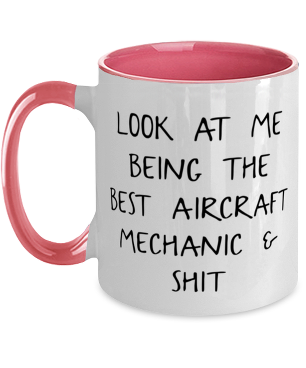 Aircraft Mechanic Coffee Mug Ceramic Cup