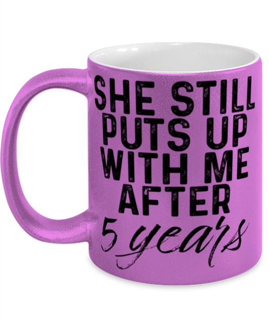 5th Anniversary Husband Coffee Mug Ceramic Cup