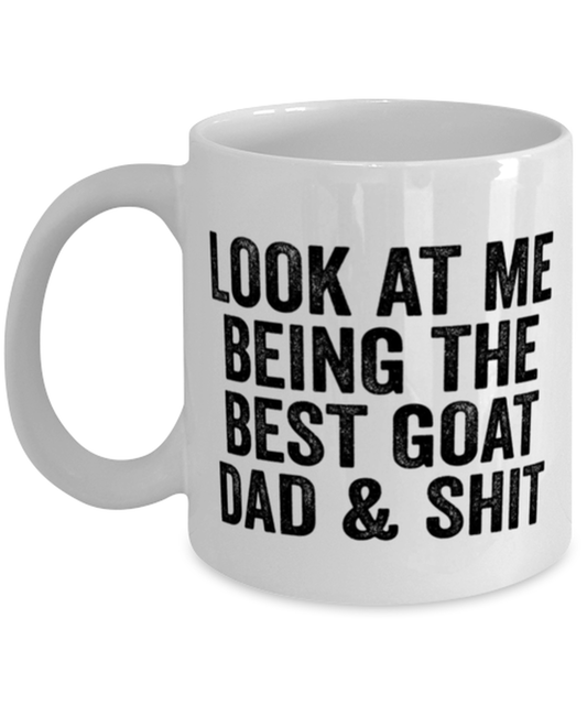 Goat Dad Coffee Mug Ceramic Cup