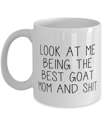 Goat Mom Coffee Mug Ceramic Cup