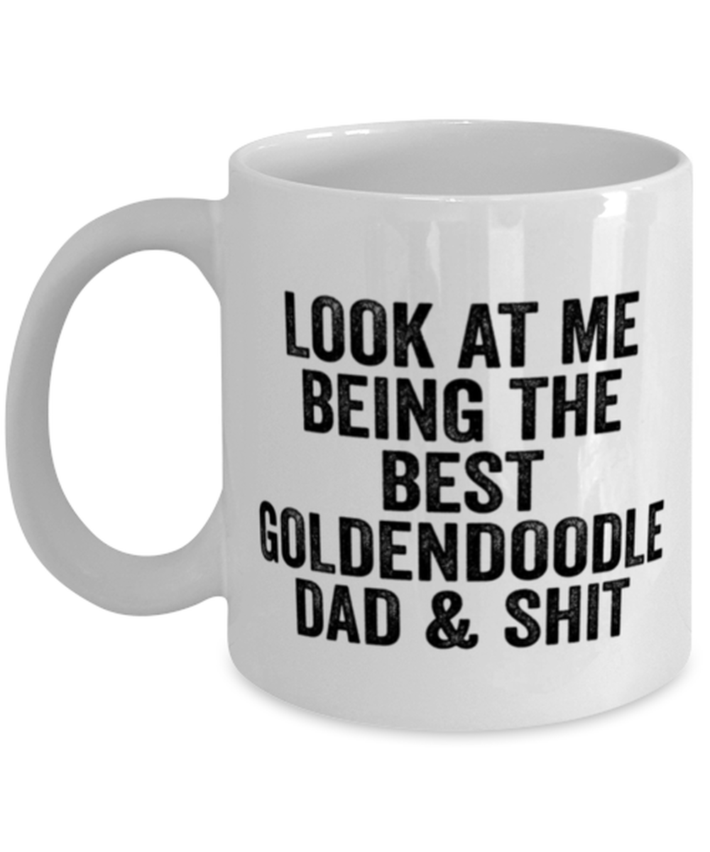 Goldendoodle Dad Coffee Mug Ceramic Cup