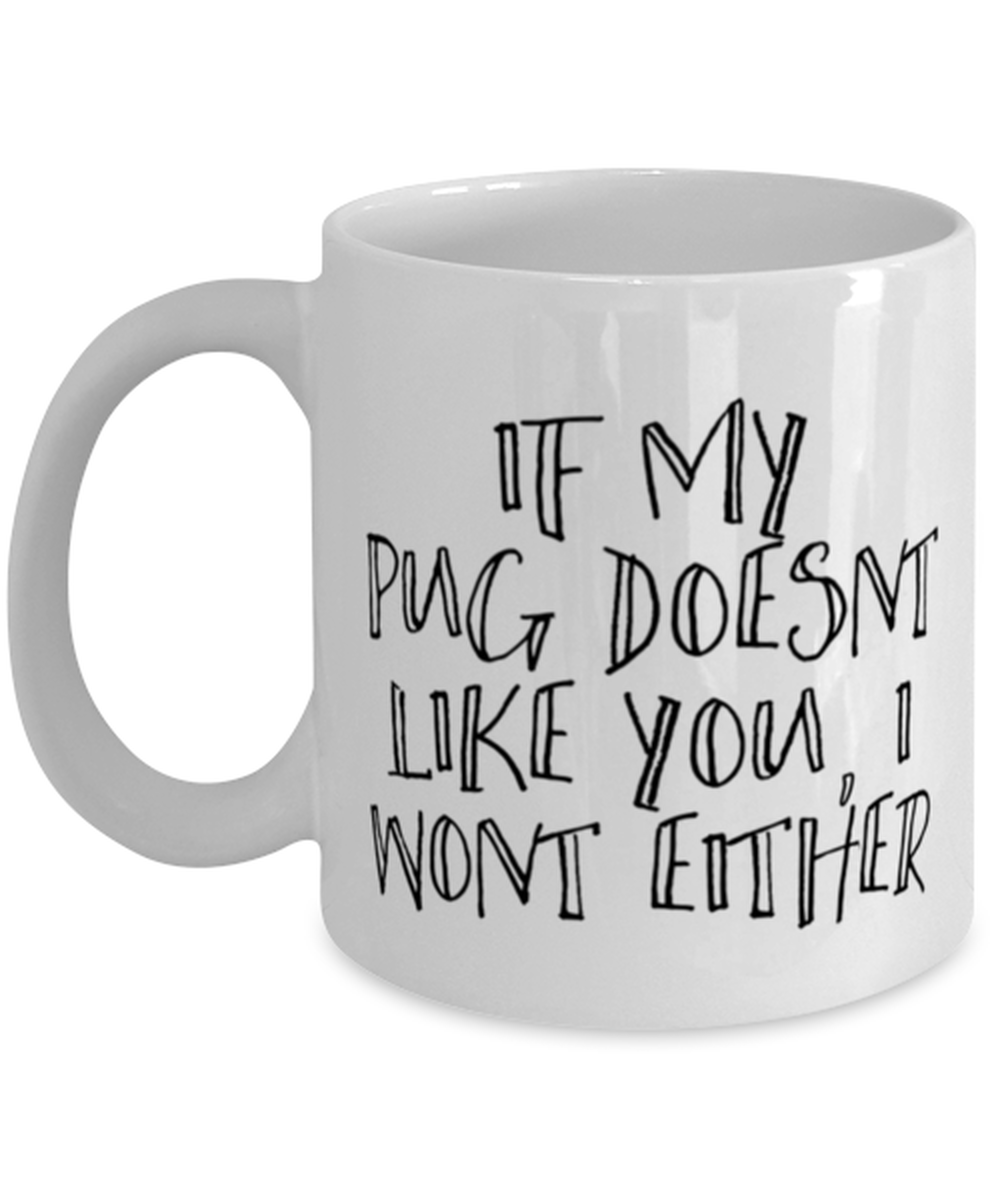 Pug Coffee Mug Ceramic Cup