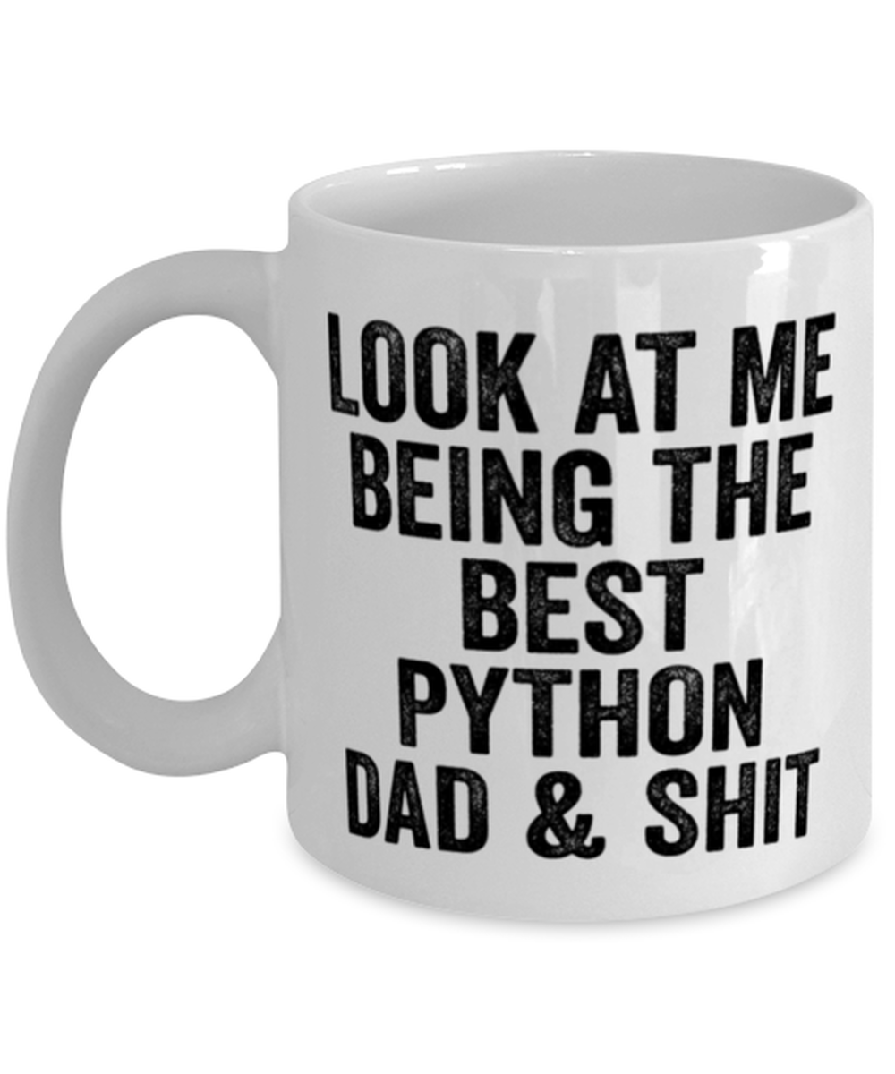 Python Dad Coffee Mug Ceramic Cup