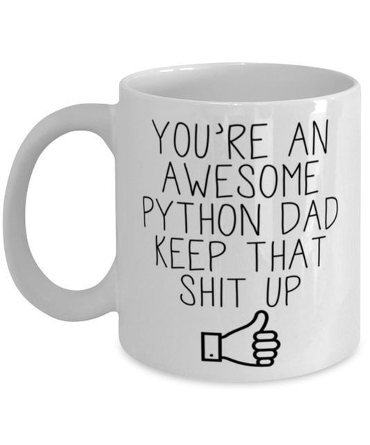 Python Dad Coffee Mug Ceramic Cup