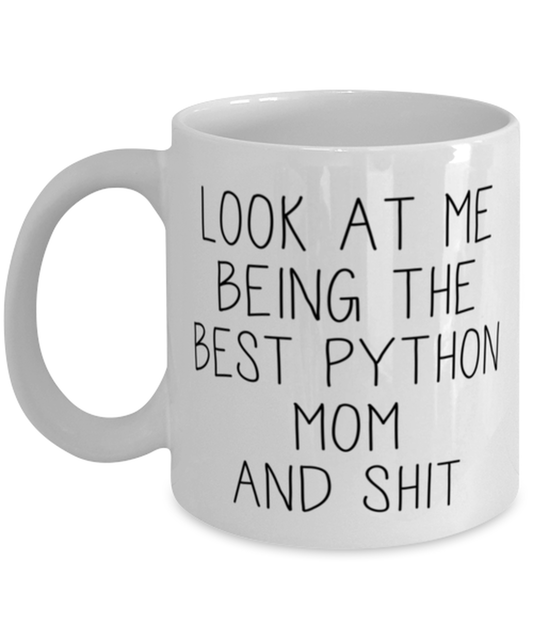 Python Mom Coffee Mug Ceramic Cup