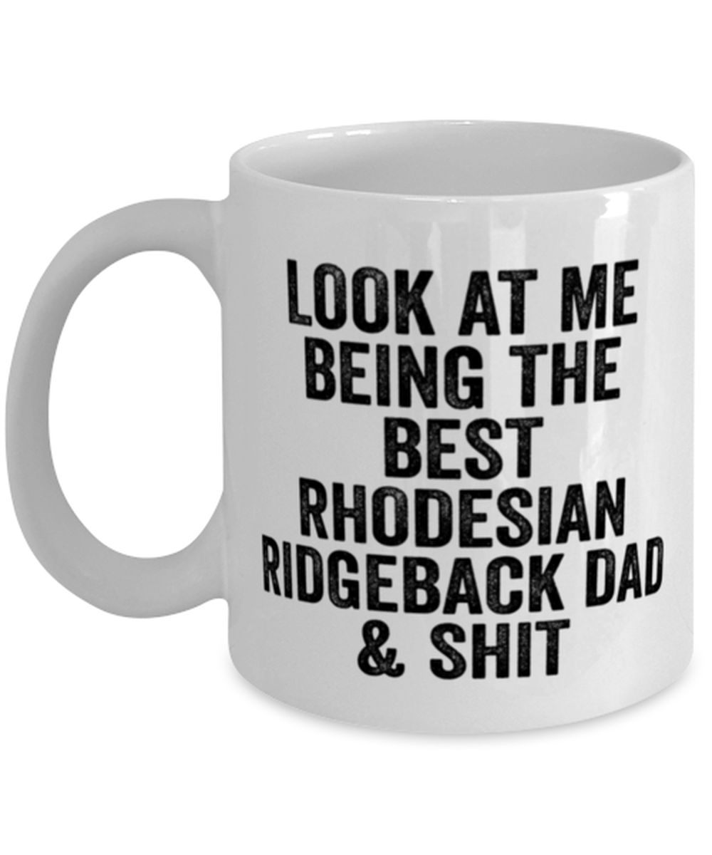 Rhodesian Ridgeback Dad Coffee Mug Ceramic Cup