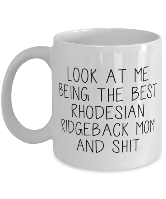 Rhodesian Ridgeback Mom Coffee Mug Ceramic Cup