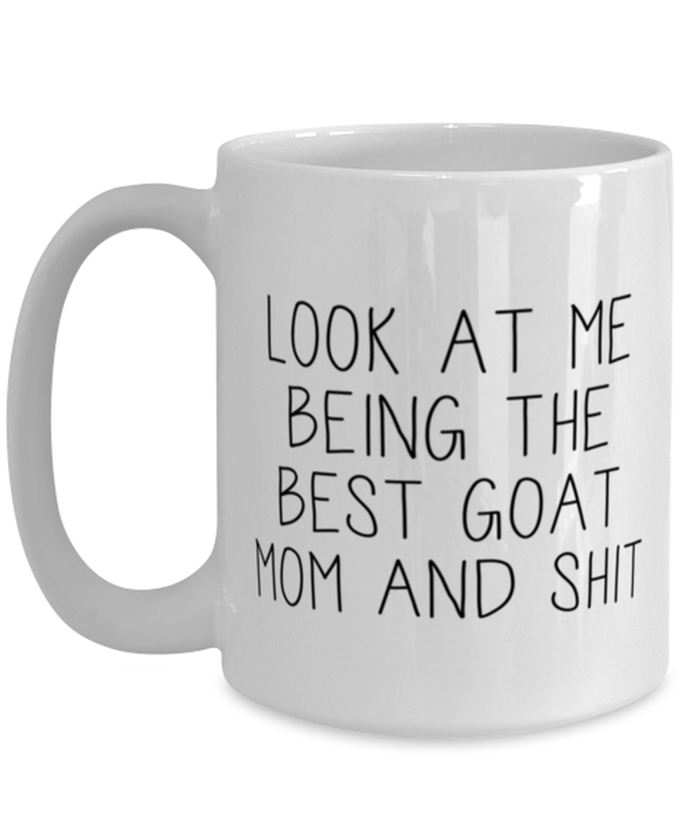 Goat Mom Coffee Mug Ceramic Cup