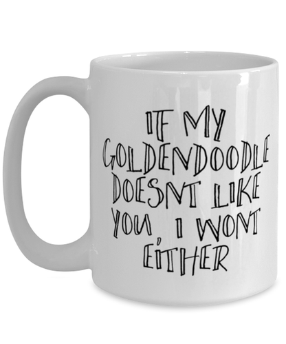 Goldendoodle Coffee Mug Ceramic Cup