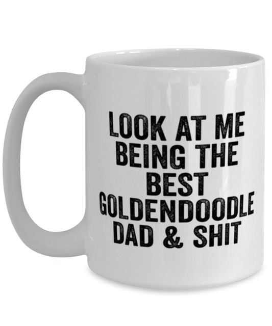 Goldendoodle Dad Coffee Mug Ceramic Cup