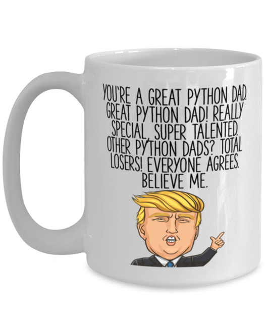 Python Dad Coffee Mug Ceramic Cup